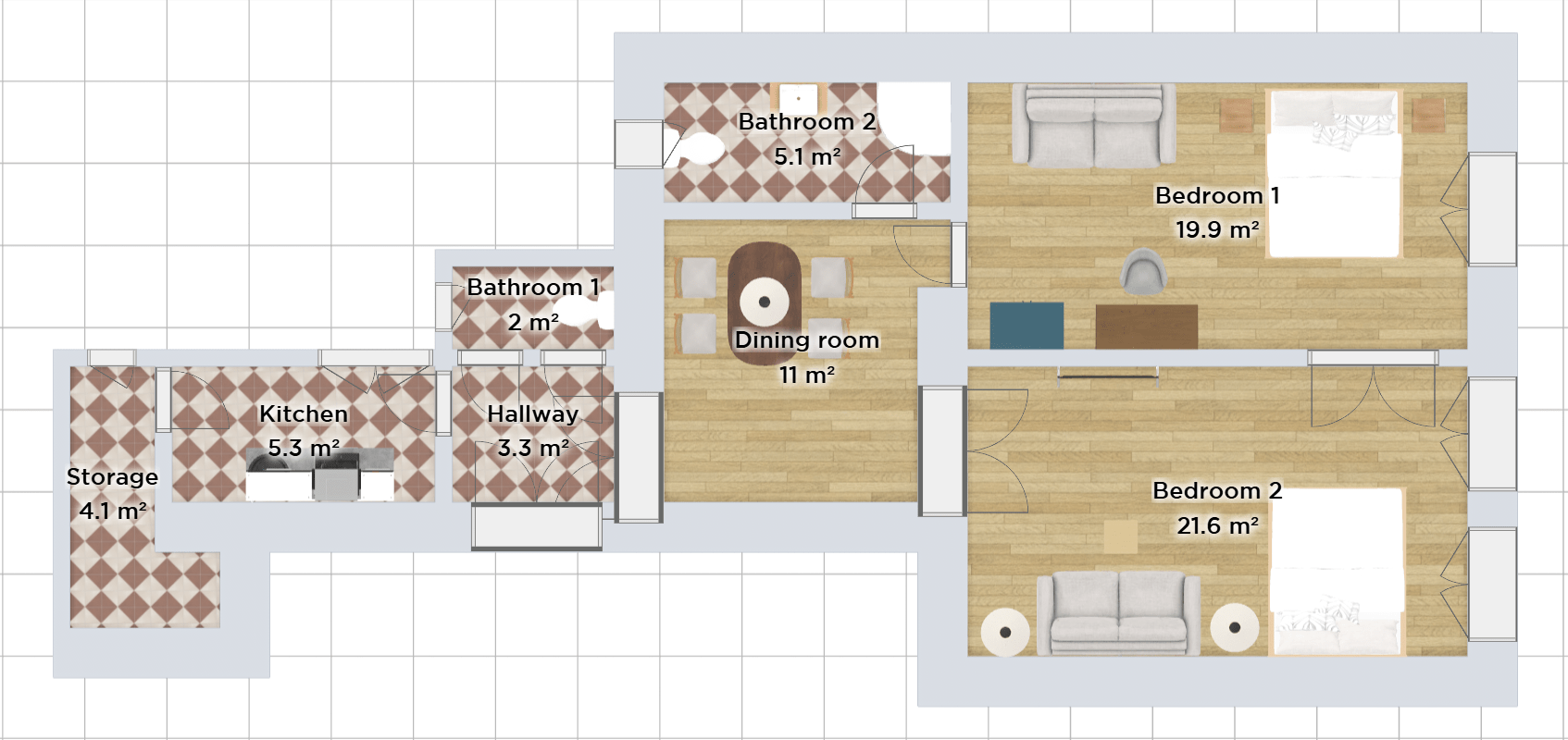 Rakoczi 8 layout