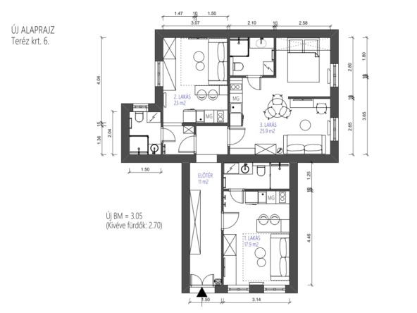 Alaprajz Teréz krt 6