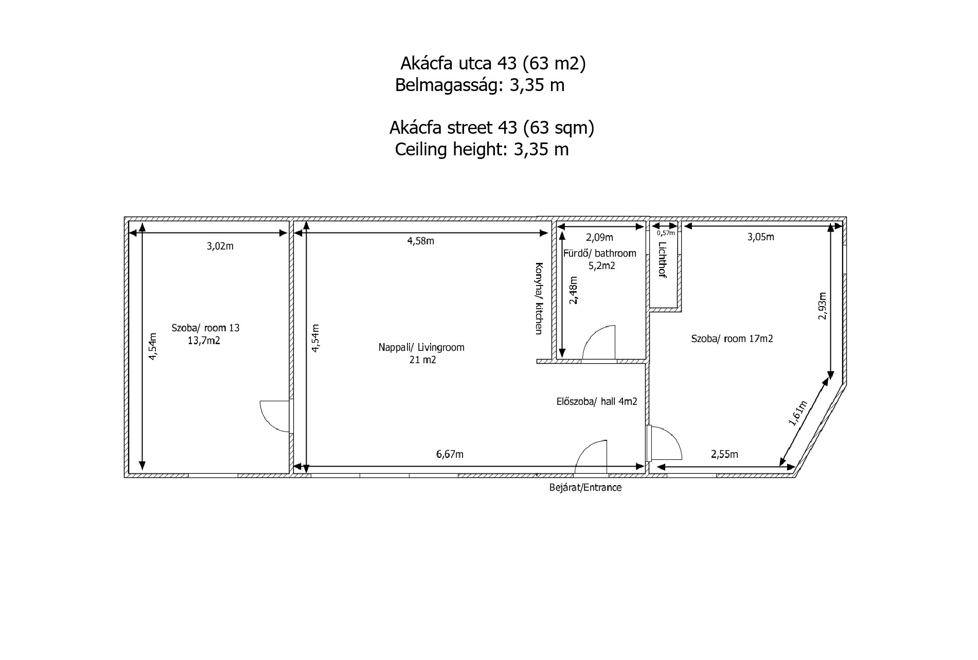 Akácfa utca 43. 4. emelet
