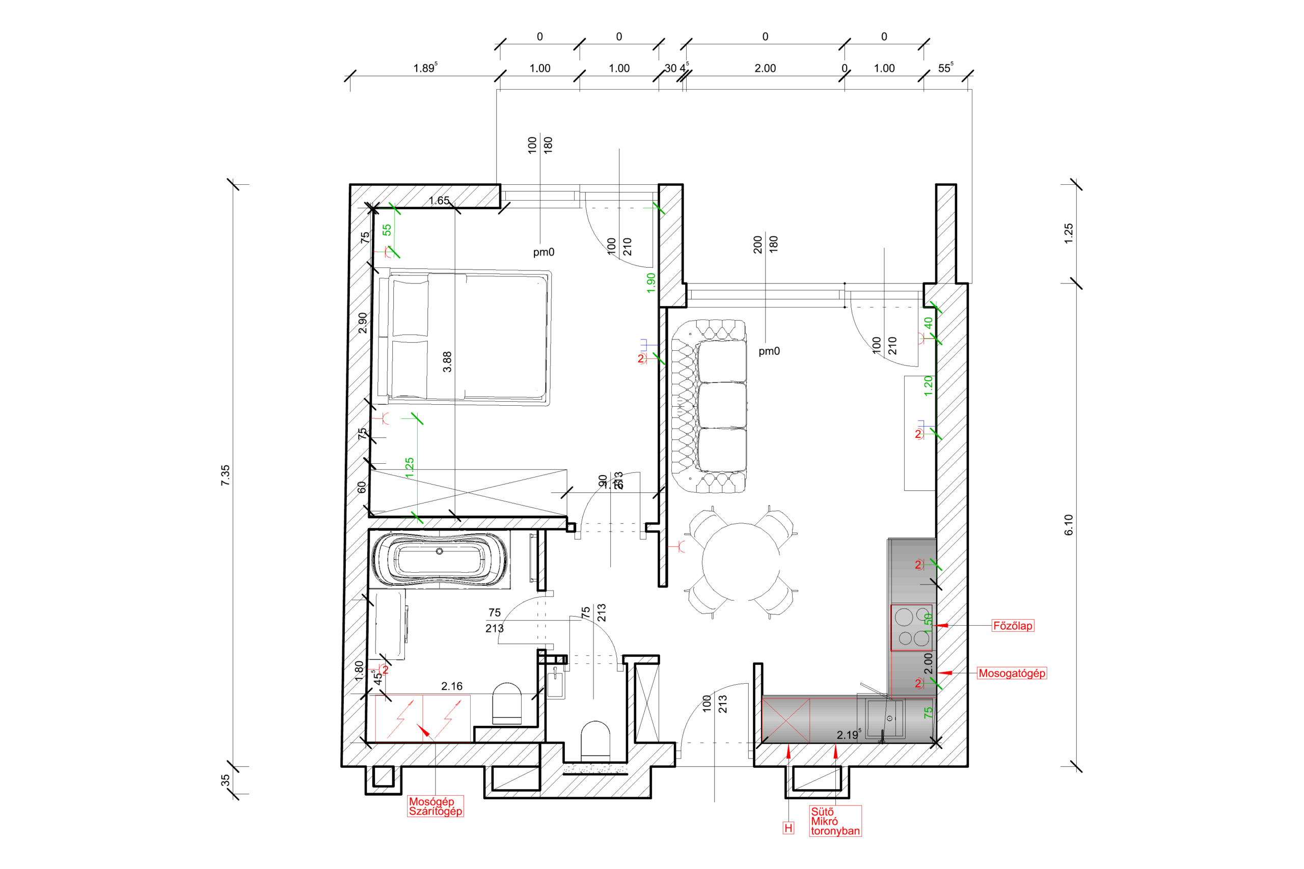 Katona floorplan landscape